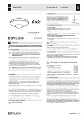 ESYLUX EP10427404 Handleiding