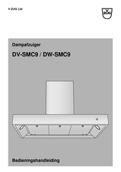 V-ZUG DV-SMC9 Bedieningshandleiding