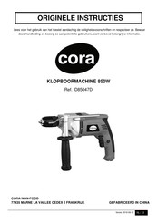 CORA ID85047D Originele Instructies