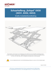 KROME Schipol XX50 Snelle Installatiehandleiding