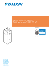 Daikin Altherma 3 H HT ECH2O ETSX16P50EF Handleiding