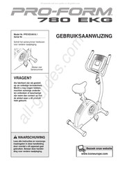 Pro-Form 780 EKG Gebruiksaanwijzing