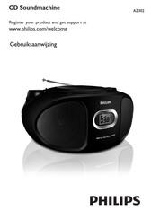 Philips AZ302 Gebruiksaanwijzing