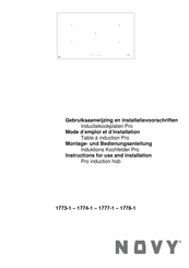 Novy 1777-1 Gebruiksaanwijzing
