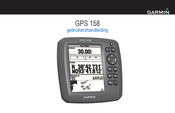 Garmin GPS 158 Gebruikershandleiding