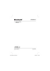 EINHELL BT-UEM 5in1 Originele Handleiding