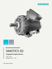 Siemens SIMOTICS SD 1LE5 Bedieningshandleiding