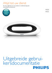 Philips M550 Uitgebreide Gebruikersdocumentatie