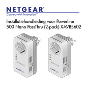 NETGEAR XAV5001 Installatiehandleiding