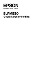 Epson ELPMB30 Gebruikershandleiding