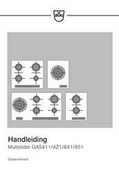 V-ZUG Multislider GAS421 Handleiding