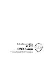 Husqvarna K 970 Gebruiksaanwijzing