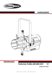 SHOWTEC Performer Profile 600 MKII DDT Handleiding