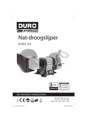 DURO PRO D-NTS 155 Originele Handleiding