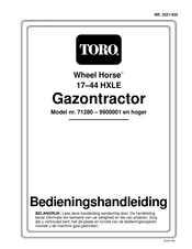 Toro 71280 Bedieningshandleiding