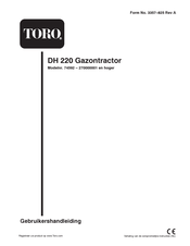 Toro 74592 Gebruikershandleiding