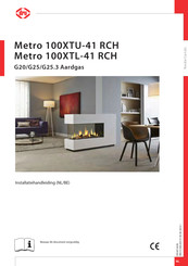 Dru Metro 100XTU-41 RCH Installatiehandleiding