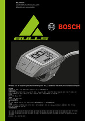 Bosch BULLS Sonic EVO TR 2 Gebruikshandleiding