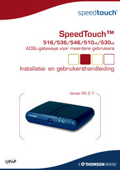 THOMSON SpeedTouch 536 Gebruikershandleiding