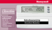 Honeywell Chronotherm MODULATION Gebruiksaanwijzing