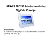 Denver DPF-742 Gebruikershandleiding