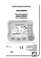 Amazone AMATRON+ Bedieningshandleiding