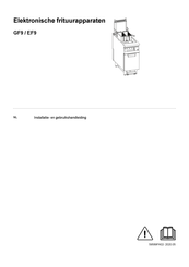 Electrolux Professional GF91E23 Installatie En Gebruikshandleiding