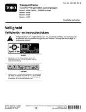 Toro 04238 Installatie-Instructies