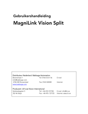 LVI MagniLink Vision Split Gebruikershandleiding