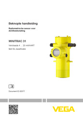 Vega MINITRAC 31 Beknopte Handleiding