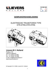 Lievers HTRS Series Gebruikershandleiding