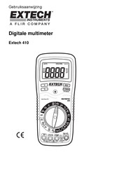 Extech Instruments 410 Gebruiksaanwijzing