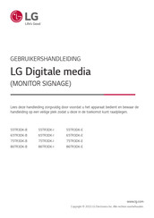 LG 55TR3DK-E Gebruikershandleiding