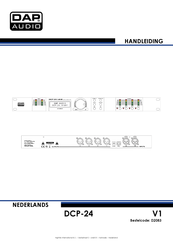 DAP Audio D2083 Handleiding