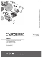 Riviera & Bar PSV 660 Gebruiksaanwijzing