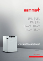 Memmert UF Series Bedieningshandleiding