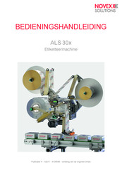 Novexx Solutions ALS 30 Series Bedieningshandleiding