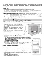 Thermor TH5321305 Gebruiksaanwijzing