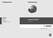 Bosch Performance Line Drive Unit 45 km/h Oorspronkelijke Gebruiksaanwijzing