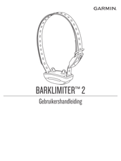 Garmin BARKLIMITER 2 Gebruikershandleiding