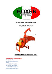 BOXER AGRI BOXER WC-L8 Gebruikershandleiding