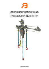 Bakker Hydraulic Products GEJO 170 3T Gebruikershandleiding