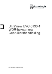 UTC Fire & Security Interlogix UltraView UVC-6130-1 Gebruikershandleiding