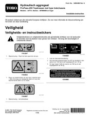 Toro ProPass-200 Installatie-Instructies