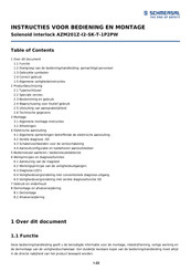 schmersal AZM201Z-I2-SK-T-1P2PW Instructies