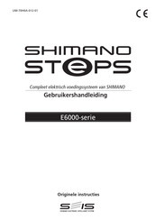 Shimano Steps E6000 Series Gebruikershandleiding