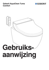 Geberit AQUACLEAN TUMA COMFORT Gebruiksaanwijzing