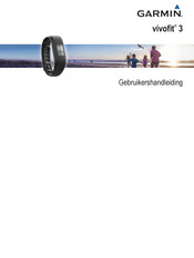 Garmin Vivofit 3 Gebruikershandleiding