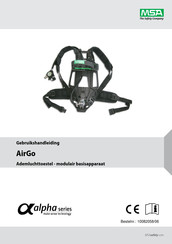 MSA AirGo Alpha Series Gebruikershandleiding