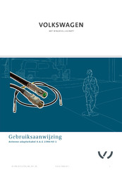 Volkswagen V.A.G 1598/43- 1 Gebruiksaanwijzing